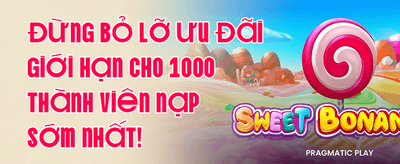 Thưởng Chào Mừng 100% promotion banner
